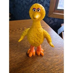 BIG BIRD MUPPETS SESAME STREET VNTG‎ 5" ACTION FIGURE TOY (PRE-OWNED)
